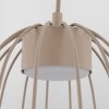 Beżowa lampa wisząca ażurowa druciana owalna minimalistyczna loftowa uniwersalna klasyczna SPHERA S 11309 TK-LIGHTING